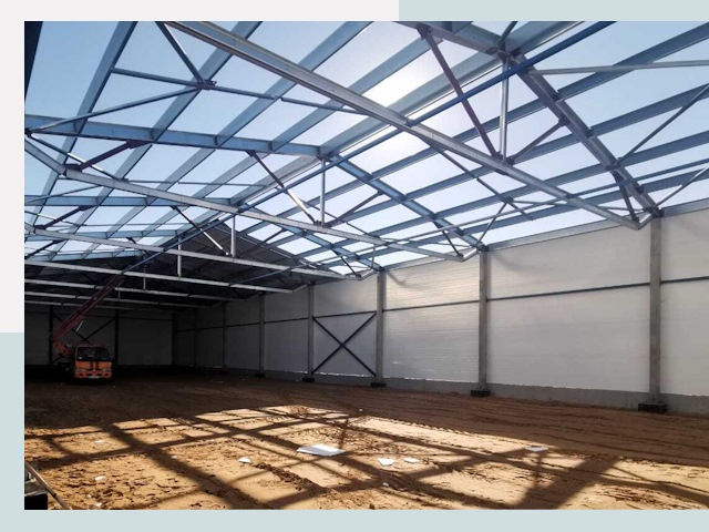 Строительство сенохранилищ в Находке