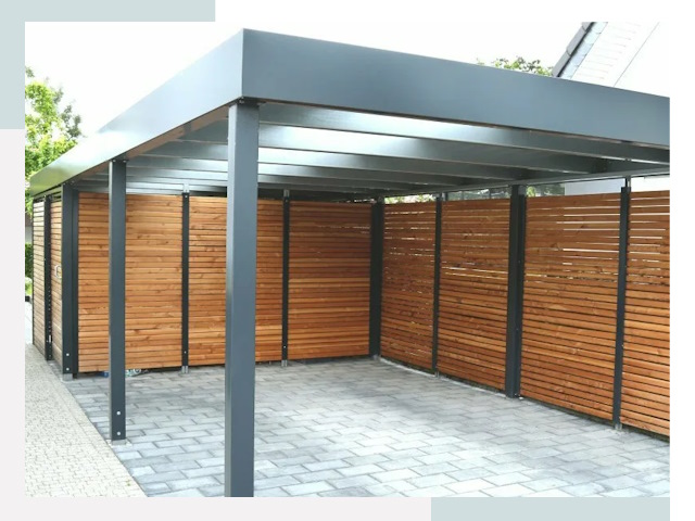 Навесы для парковки в Находке