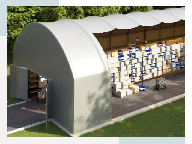 Тентовые ангары в Находке