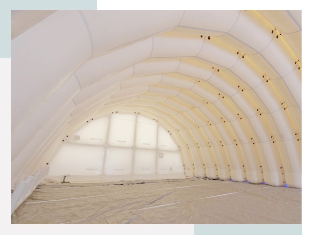 Пневмокаркасные ангары в Находке