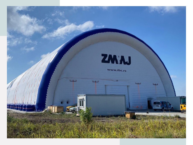 Брендирование ангаров в Находке