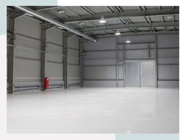 Полы для ангаров в Находке