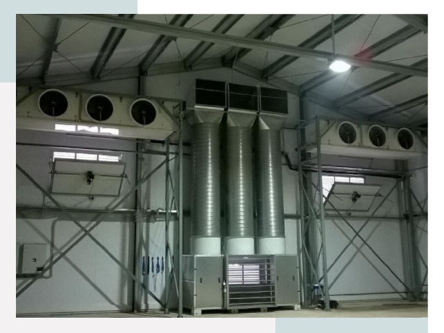 Инженерные системы для ангаров в Находке