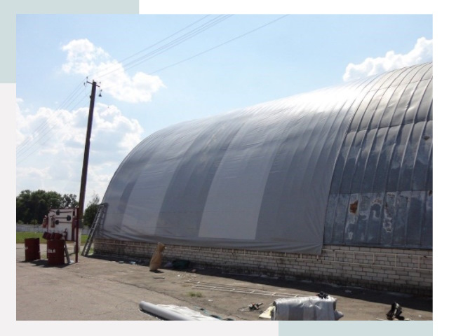 Ремонт ангаров в Находке