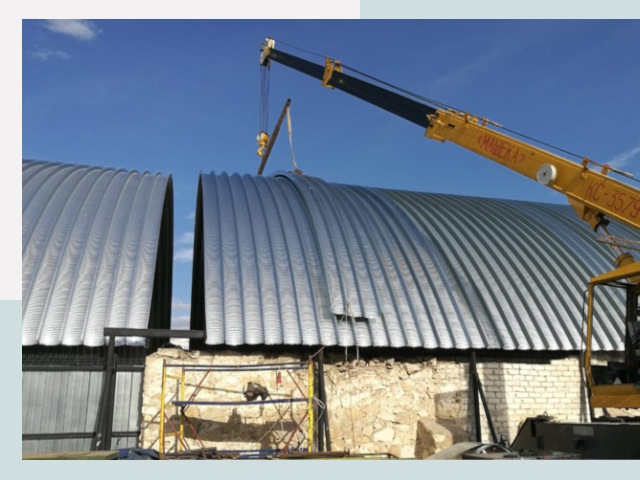 Реконструкция ангаров в Находке от 619 руб.