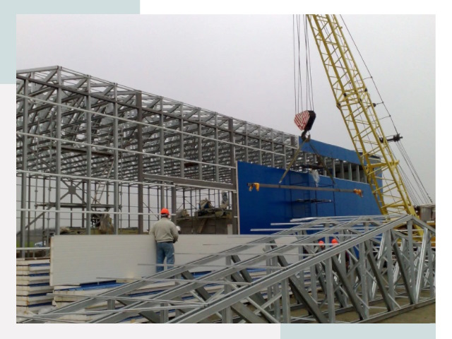 Монтаж ангаров в Находке