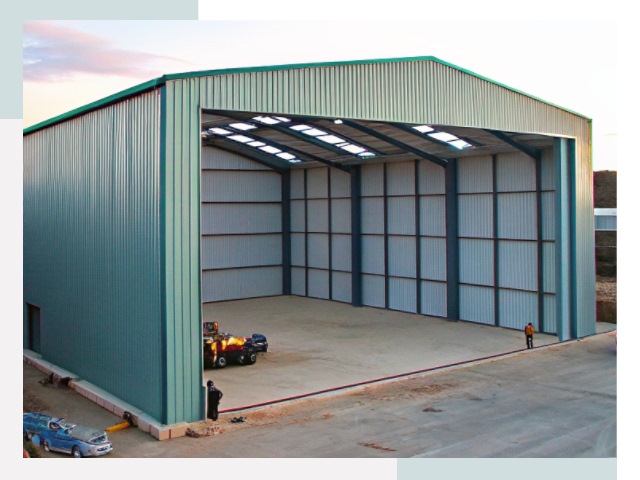 Строительство ангаров в Находке