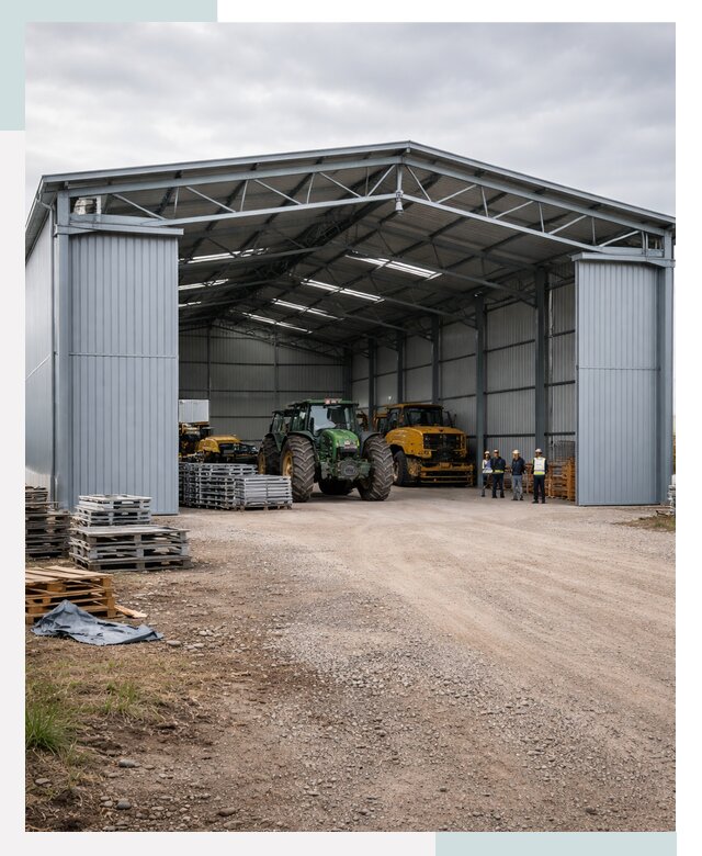 Ангары для сельхозтехники в Находке от 20630 р. | СтальСтрой-Нхд