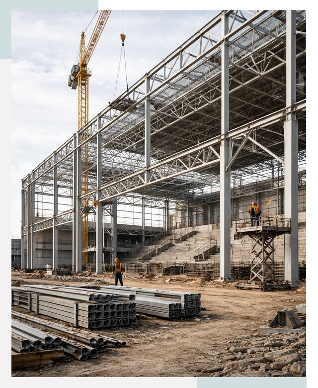 Строительство спортивных комплексов в Находке от 30945 р. | СтальСтрой-Нхд